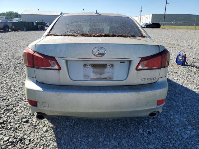 JTHBF5C26C5167194 - 2012 LEXUS IS 250 Արծաթագույն լուսանկար 6