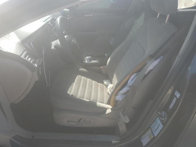 3FA6P0H71HR344400 - 2017 FORD FUSION SE გრაფიტი ფოტო 7