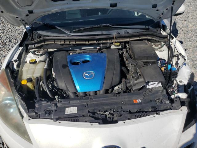 JM1BL1W7XC1563274 - 2012 MAZDA 3 I WHITE photo 11