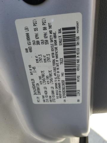 3D7KR28C96G190268 - 2006 DODGE RAM 2500 ST SILVER photo 12