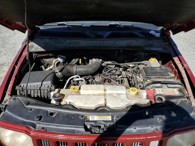 1J4PN2GK3AW156111 - 2010 JEEP LIBERTY SPORT RED photo 12