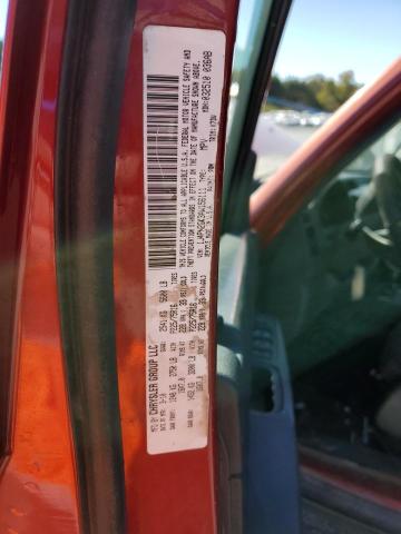 1J4PN2GK3AW156111 - 2010 JEEP LIBERTY SPORT RED photo 13