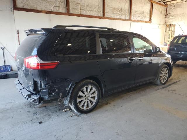 5TDDZ3DC5HS148621 - 2017 TOYOTA SIENNA XLE BLACK photo 3