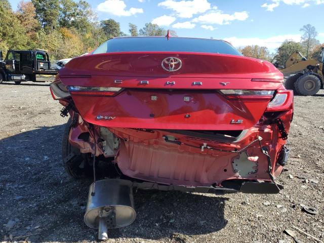 4T1DAACK9SU103796 - 2025 TOYOTA CAMRY XSE RED photo 6