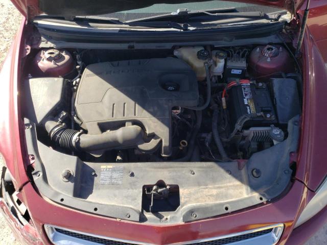 1G1ZC5E14BF279491 - 2011 CHEVROLET MALIBU 1LT MAROON photo 11