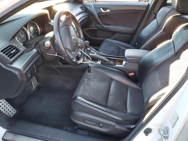 JH4CU2F82EC004193 - 2014 ACURA TSX SE WHITE photo 7