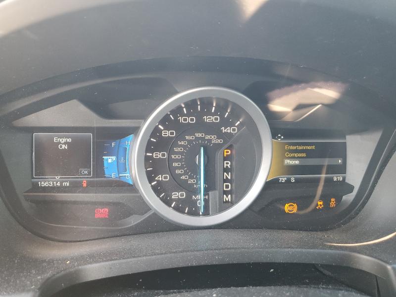 1FM5K8D80FGA56711 - 2015 FORD EXPLORER XLT Սպիտակ լուսանկար 9