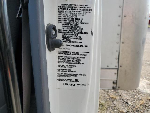 54DC4W1B6KS811941 - 2019 ISUZU NPR HD Ақ фото 13