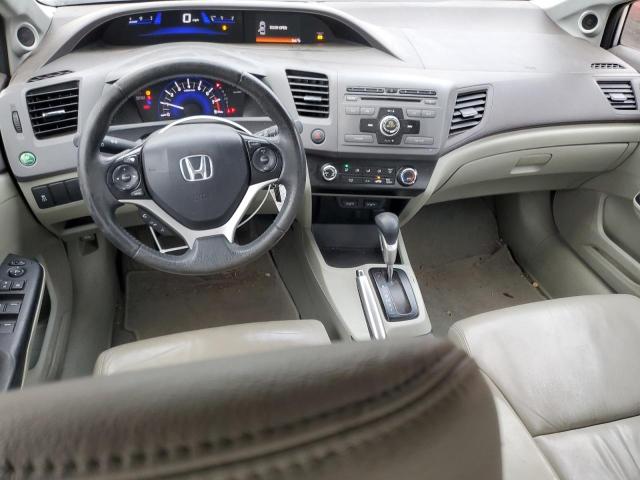 19XFB2F94CE086687 - 2012 HONDA CIVIC EXL SILVER photo 8