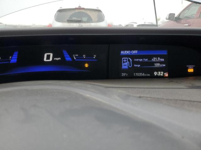 19XFB2F94CE086687 - 2012 HONDA CIVIC EXL SILVER photo 9