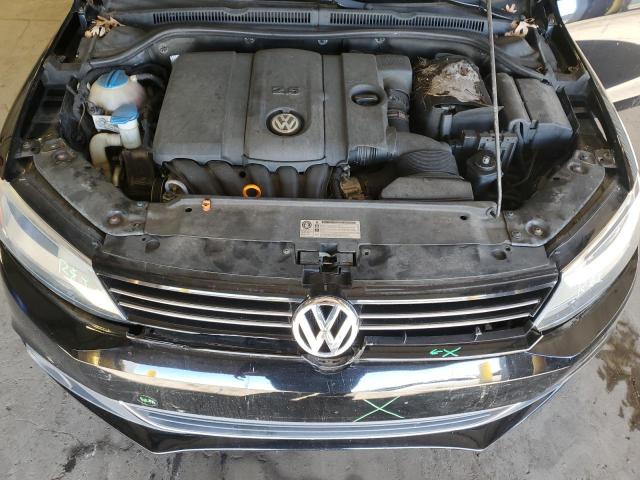3VWLP7AJ1CM408448 - 2012 VOLKSWAGEN JETTA SEL BLACK photo 11