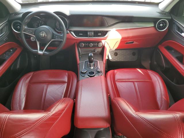 ZASFAKBN1J7B74851 - 2018 ALFA ROMEO STELVIO TI WHITE photo 8