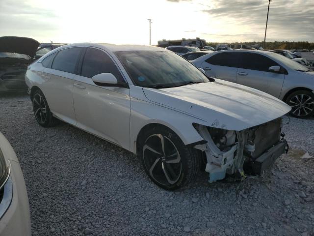 1HGCV1F3XKA054457 - 2019 HONDA ACCORD SPORT Белый фото 4