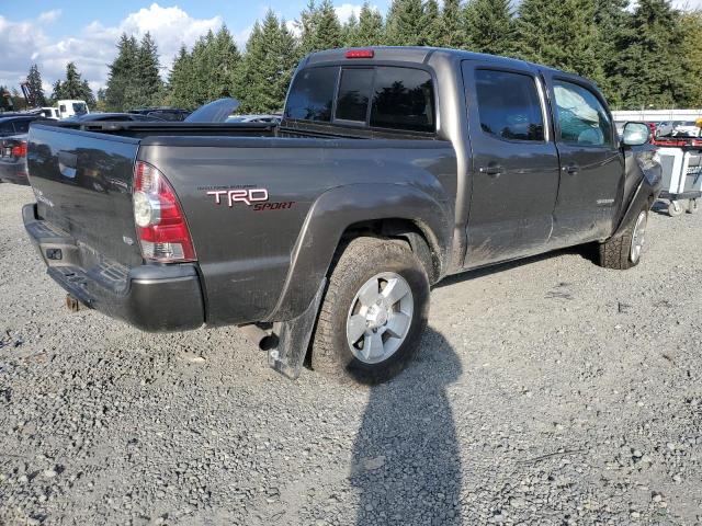5TFLU4ENXDX067084 - 2013 TOYOTA TACOMA DOUBLE CAB GRAY photo 3