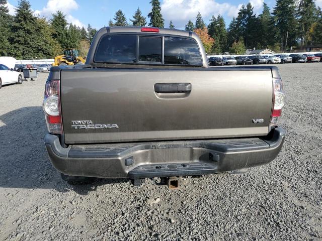 5TFLU4ENXDX067084 - 2013 TOYOTA TACOMA DOUBLE CAB GRAY photo 6