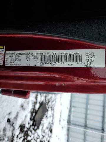 1J4BA3H10BL594301 - 2011 JEEP WRANGLER U SPORT Қызыл фото 14