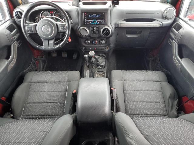 1J4BA3H10BL594301 - 2011 JEEP WRANGLER U SPORT Қызыл фото 8