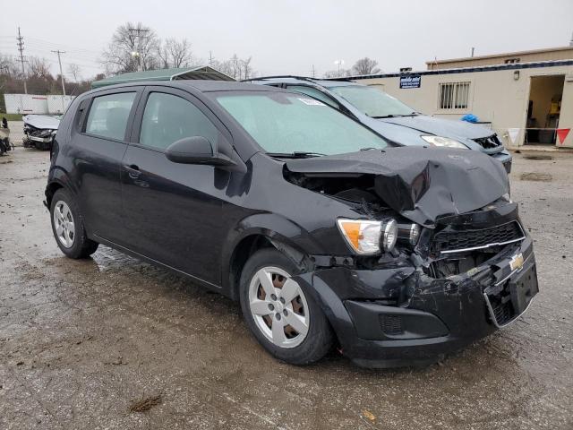 1G1JA6SH9D4107949 - 2013 CHEVROLET SONIC LS BLACK photo 4