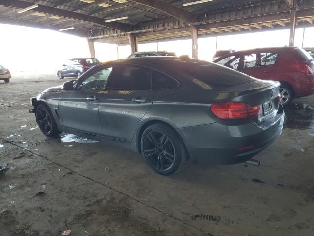 WBA4A5C5XFD410919 - 2015 BMW 428 I GRAN COUPE GRAY photo 2