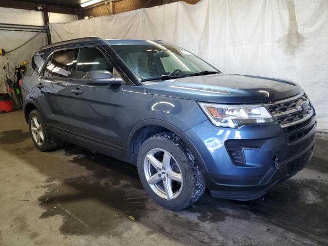 1FM5K8BH1JGC34878 - 2018 FORD EXPLORER BLUE photo 4
