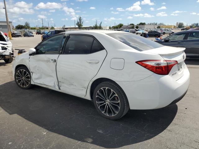 2T1BURHE9GC673872 - 2016 TOYOTA COROLLA L WHITE photo 2