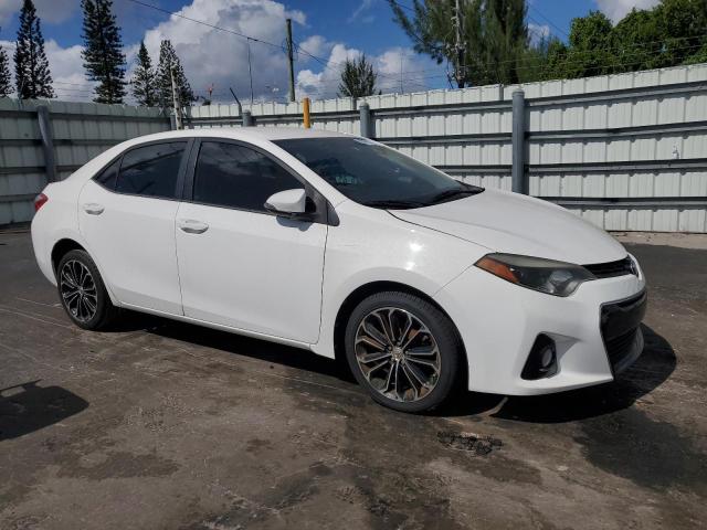 2T1BURHE9GC673872 - 2016 TOYOTA COROLLA L WHITE photo 4