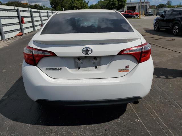 2T1BURHE9GC673872 - 2016 TOYOTA COROLLA L WHITE photo 6