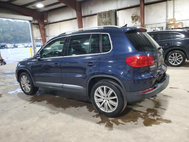 WVGAV3AX7DW596631 - 2013 VOLKSWAGEN TIGUAN S BLUE photo 2
