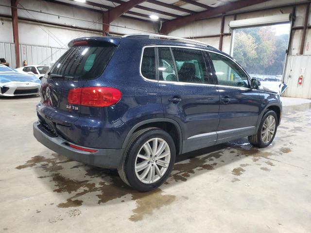 WVGAV3AX7DW596631 - 2013 VOLKSWAGEN TIGUAN S BLUE photo 3
