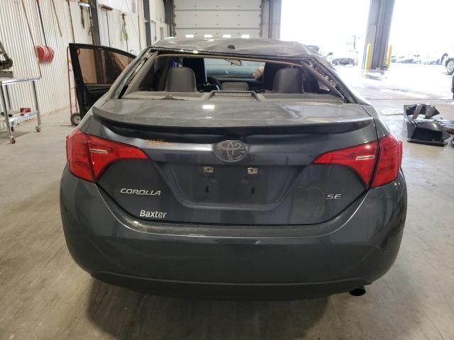 5YFBURHE0HP651714 - 2017 TOYOTA COROLLA L 灰色 照片 6
