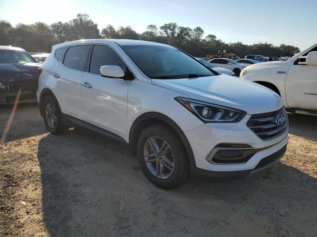 5NMZT3LB6HH026899 - 2017 HYUNDAI SANTA FE S WHITE photo 4