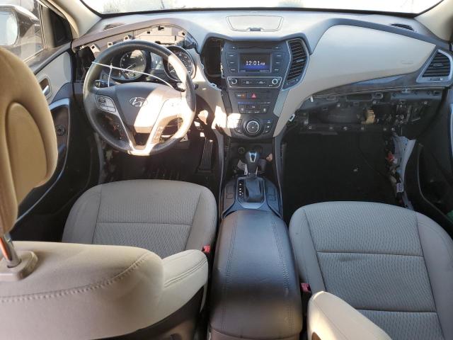 5NMZT3LB6HH026899 - 2017 HYUNDAI SANTA FE S WHITE photo 8