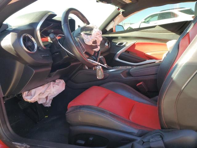 1G1FH1R72J0102628 - 2018 CHEVROLET CAMARO SS RED photo 7