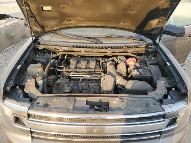 2FMGK5C88DBD06192 - 2013 FORD FLEX SEL Grau Foto 12