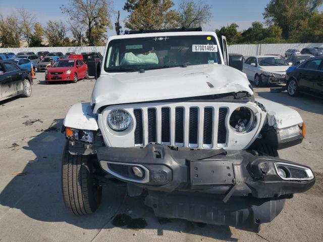 1C4HJXEN5NW137405 - 2022 JEEP WRANGLER U SAHARA WHITE photo 5