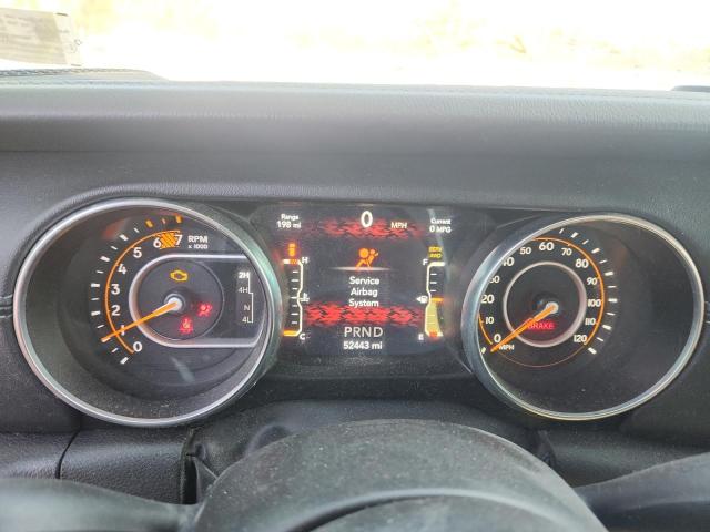 1C4HJXEN5NW137405 - 2022 JEEP WRANGLER U SAHARA WHITE photo 9