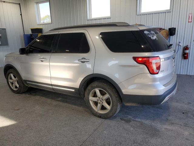 1FM5K8DH1HGD94394 - 2017 FORD EXPLORER XLT 银色 照片 2