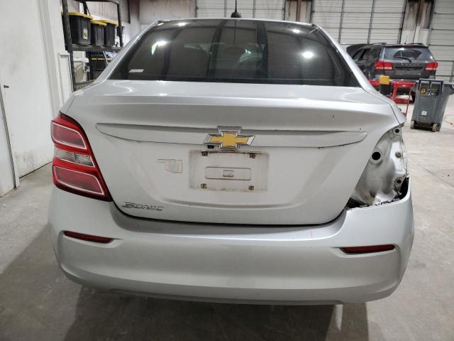 1G1JB5SB0K4111243 - 2019 CHEVROLET SONIC LS SILVER photo 6