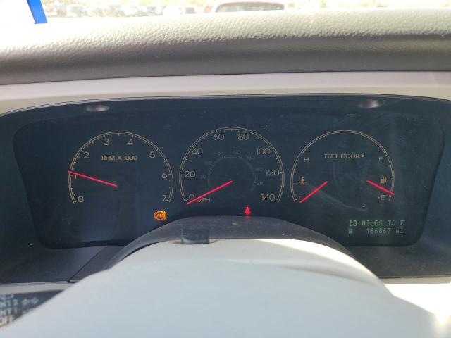 5LMEU68H84ZJ40251 - 2004 LINCOLN AVIATOR ვერცხლისფერი ფოტო 9