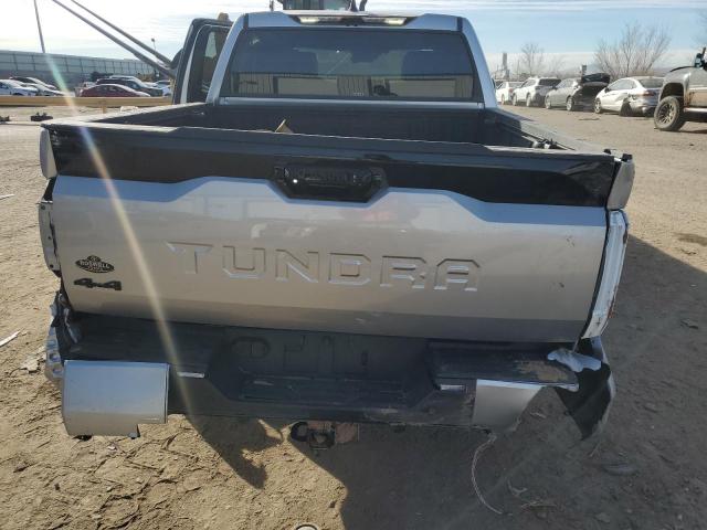 5TFNA5DB0RX144454 - 2024 TOYOTA TUNDRA CREWMAX PLATINUM SILVER photo 6