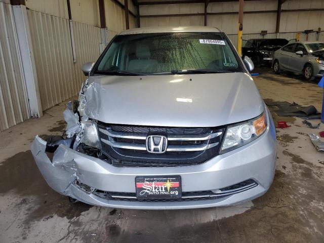 5FNRL5H4XEB015553 - 2014 HONDA ODYSSEY EX SILVER photo 5