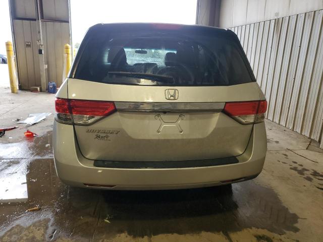 5FNRL5H4XEB015553 - 2014 HONDA ODYSSEY EX SILVER photo 6
