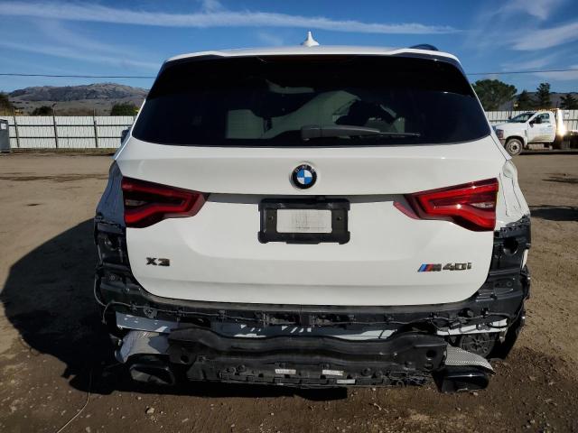 5UXTY9C09L9B31399 - 2020 BMW X3 XDRIVEM40I WHITE photo 6
