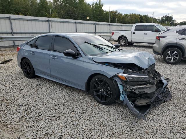 2HGFE2F56NH577520 - 2022 HONDA CIVIC SPORT BLUE photo 4