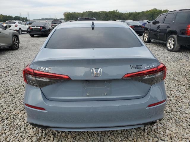 2HGFE2F56NH577520 - 2022 HONDA CIVIC SPORT BLUE photo 6