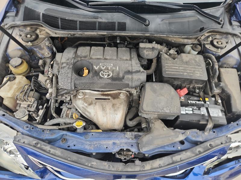 4T4BF3EK8AR034265 - 2010 TOYOTA CAMRY BASE BLUE photo 11