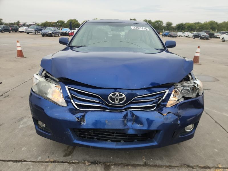4T4BF3EK8AR034265 - 2010 TOYOTA CAMRY BASE BLUE photo 5