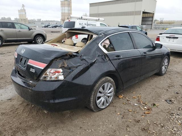 1HGCP2F81BA044332 - 2011 HONDA ACCORD EXL BLACK photo 3