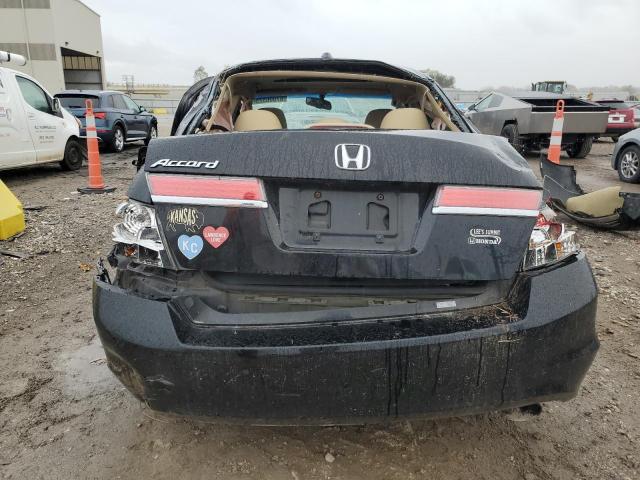 1HGCP2F81BA044332 - 2011 HONDA ACCORD EXL BLACK photo 6