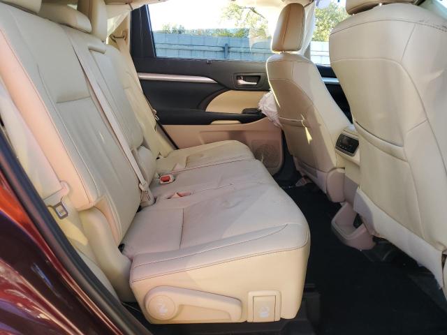 5TDJZRFH3KS724776 - 2019 TOYOTA HIGHLANDER SE RED photo 11